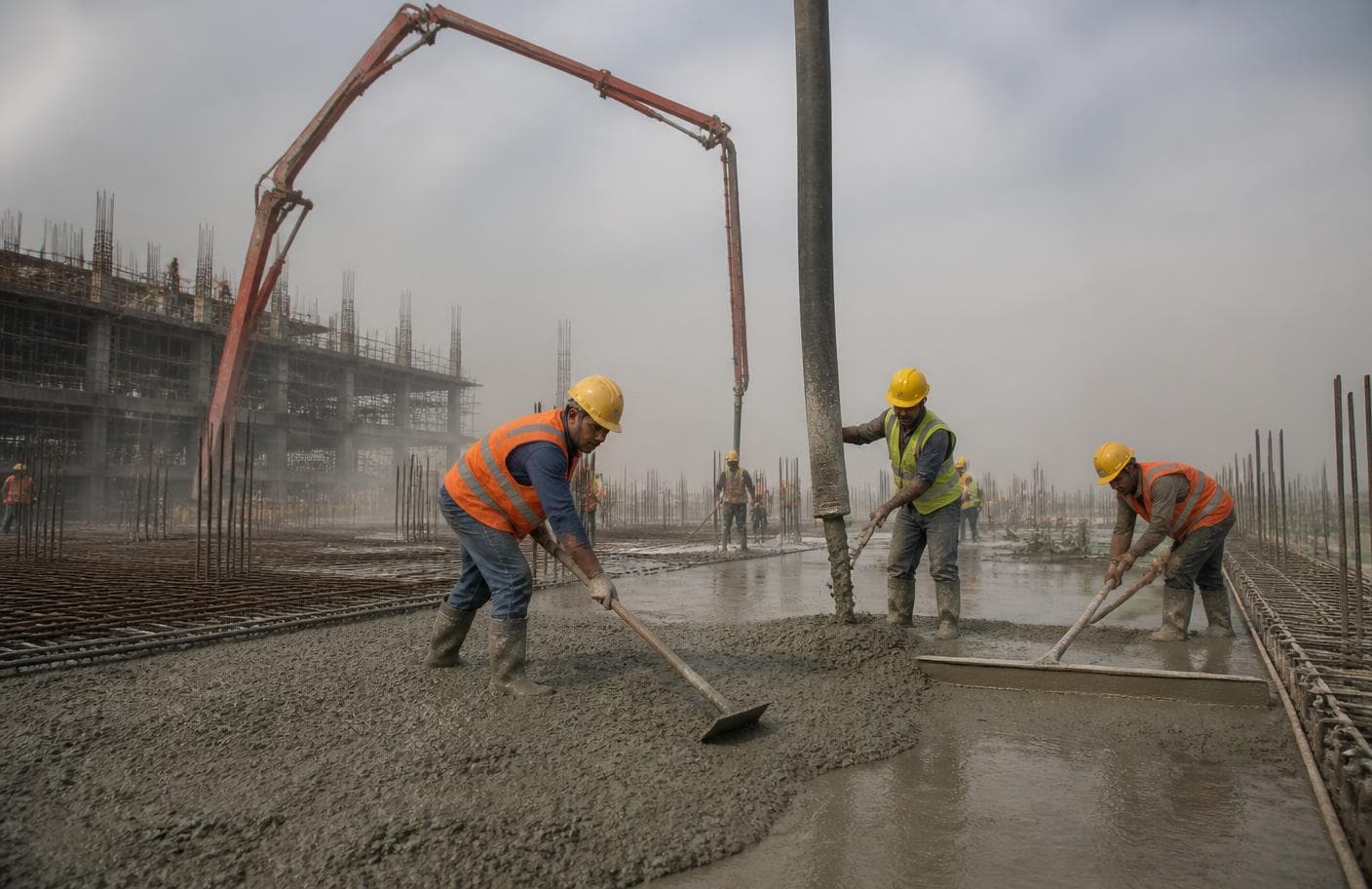 CONCRETE POUR OPERATIONS