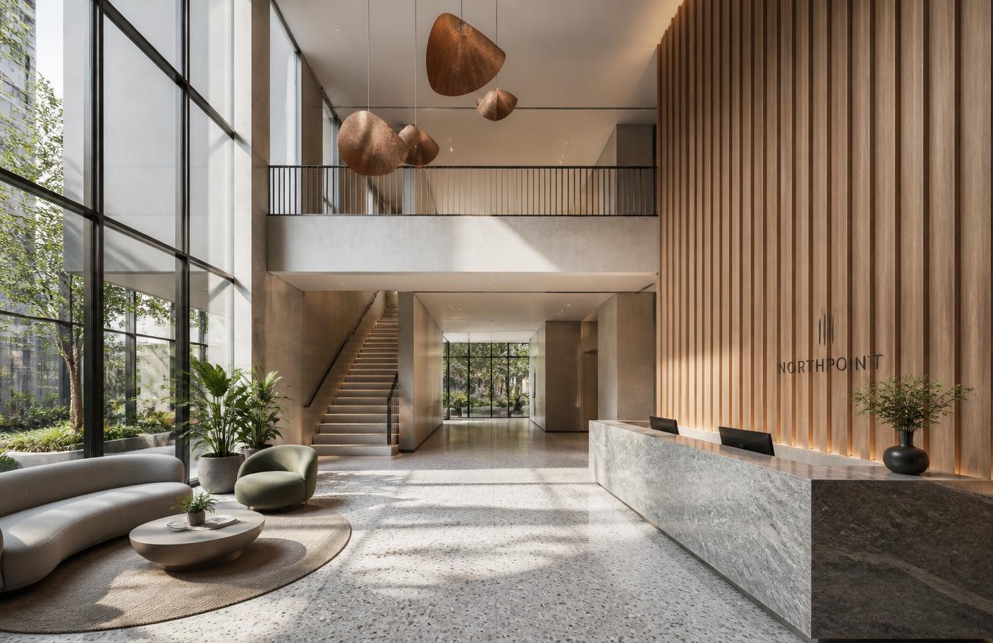 Corporate lobby